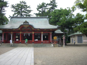 長田神社　拝殿
