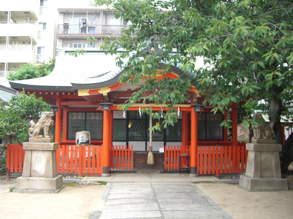 厳島神社（兵庫区）　拝殿