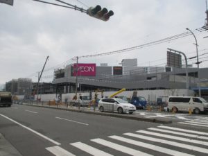 イオンモール神戸南　工事現場
